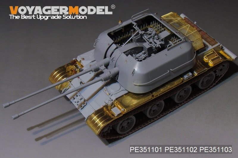 Voyager Model PE351101 Soviet ZSU-57-2 SPAAG Basic set（For TRUMPETER 05559） 1/35 – zdjęcie 3