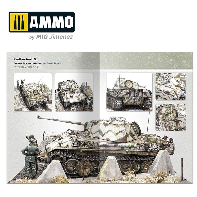 Ammo of Mig 6039 How to Paint Winter WWII German Tanks Multilingüal (Eng - Spa) – immagine 7