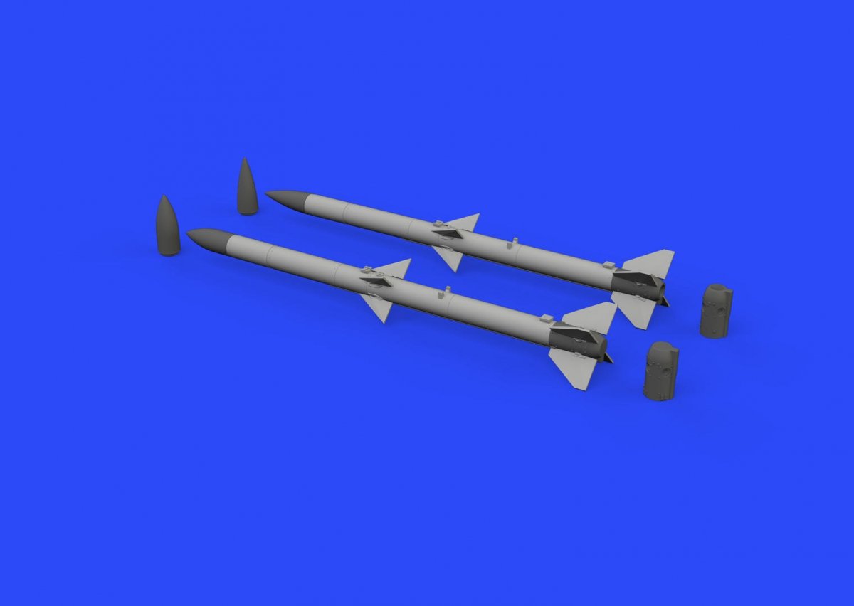 Eduard 632132 AIM-120A/B AMRAAM 1/32 – image 3