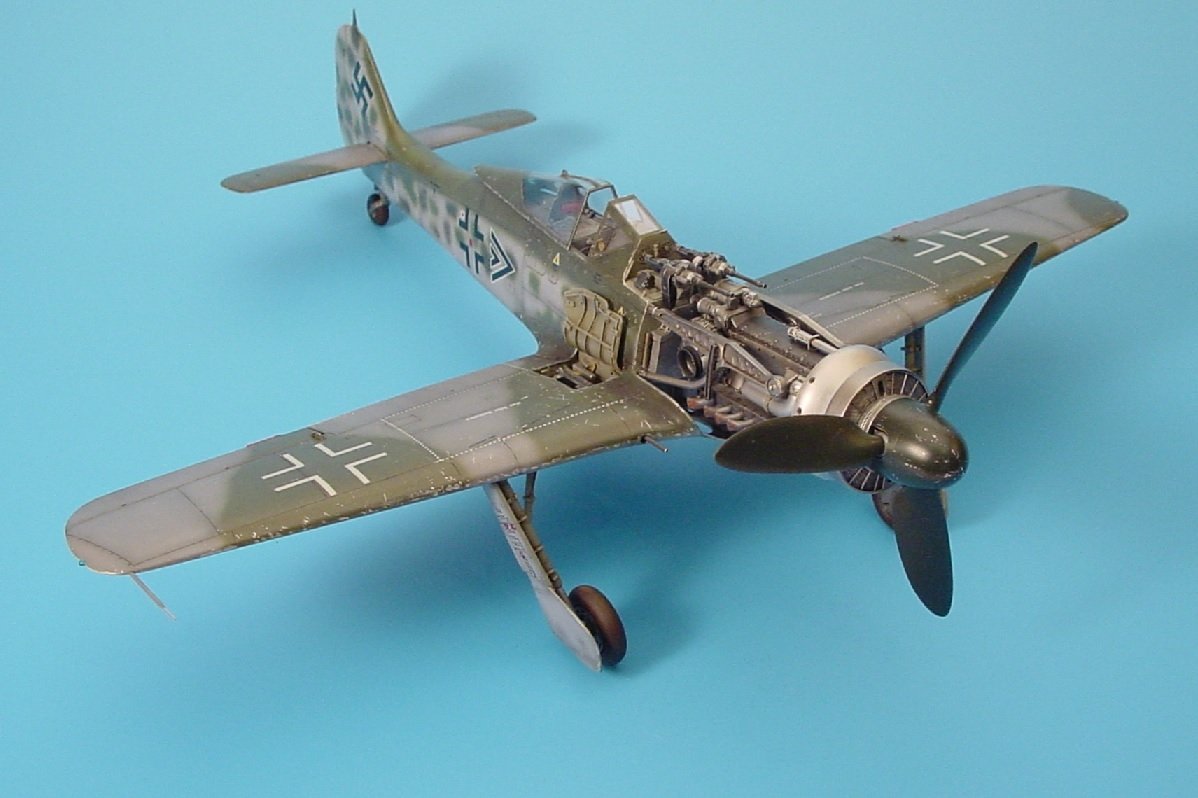 Kit de détails Aires 2031 Fw 190D-9 au 1/32 HASEGAWA