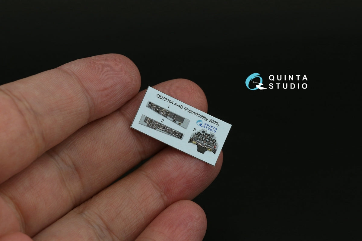 Quinta Studio QD72194 A-4B 3D-Printed &amp;amp; coloured Interior on decal paper (Fujimi/Hobby 2000) 1/72 – zdjęcie 3