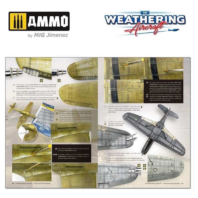Ammo of Mig 5222 The Weathering Aircraft N 22. HIGHLIGHTS AND SHADOWS (English) – Bild 5