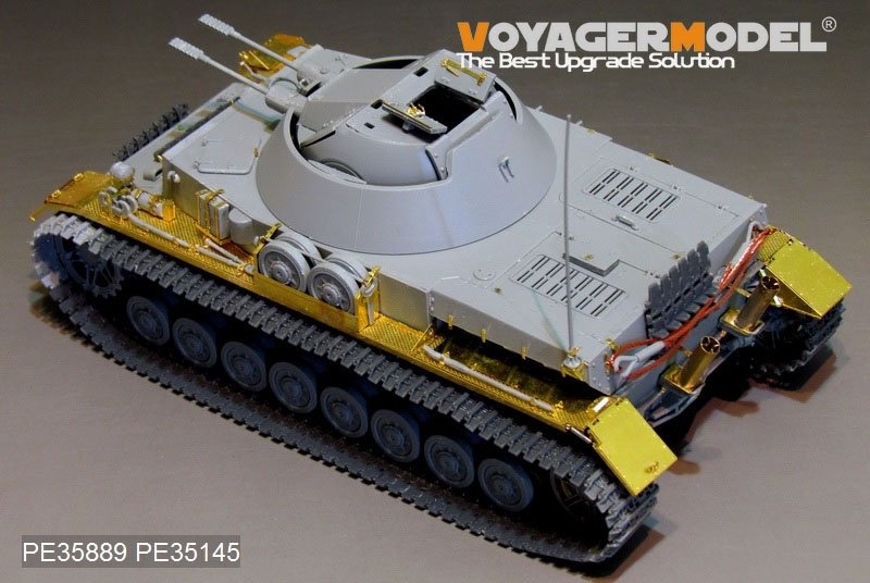 Voyager Model PE35889 WWII German Panzer IV 30mm Flakpanzer IV For DRAGON 1/35 – immagine 5