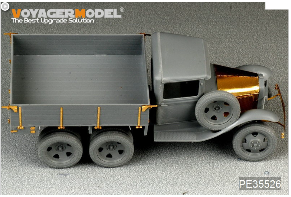 Voyager Model PE35526 WWII Soviet GAZ-AAA Mod.1940 Cargo TRUCK For MINIART 35136 1/35 – immagine 3