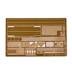 AK Interactive AK35502 GERMAN RAILWAY COVERED G10 WAGON GEDECKTER GÜTERWAGEN G10 1/35 – immagine 3