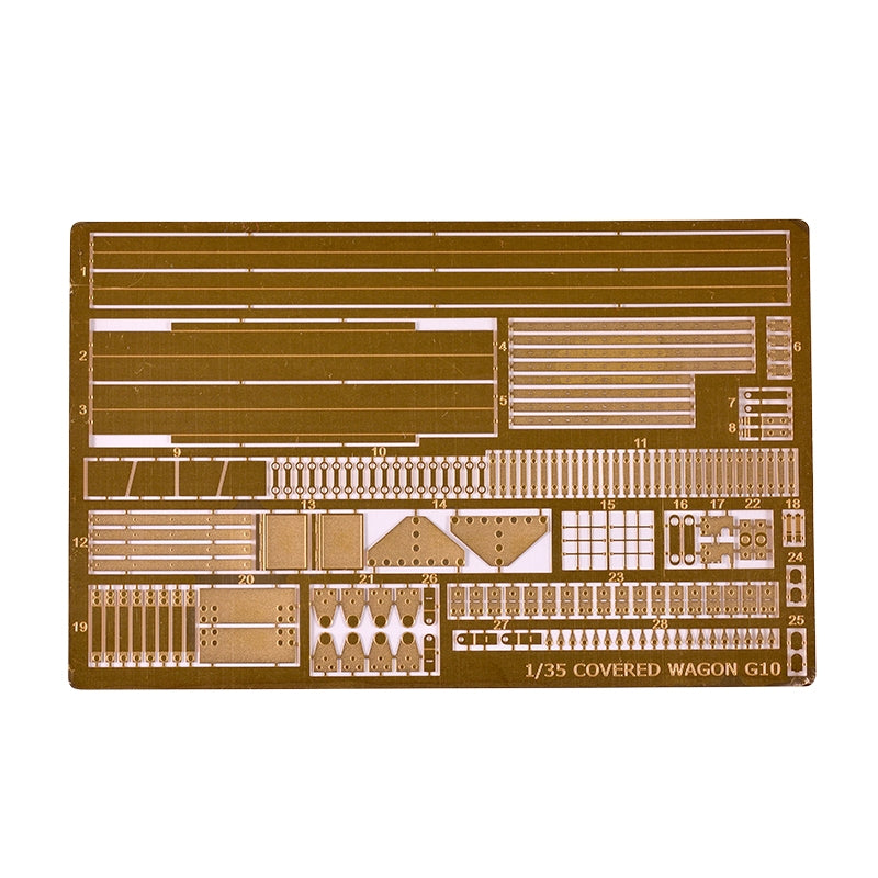 AK Interactive AK35502 GERMAN RAILWAY COVERED G10 WAGON GEDECKTER GÜTERWAGEN G10 1/35 – immagine 3