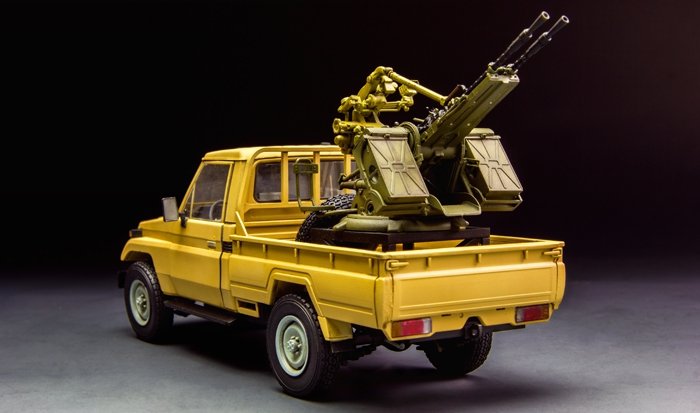 Meng Model VS-005 PICKUP w/ZPU-2 1/35 – immagine 4