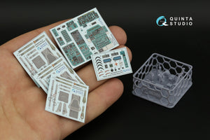 Quinta Studio QD+48358 Ka-27PL Trainer version 3D-Printed colored Interior on decal paper (Hobby Boss) (with 3D-printed resin parts) 1/48 – image 2
