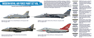 Hataka HTK-BS52 BLUE LINE – Modern Royal Air Force paint set vol. 1 8x17ml – immagine 3