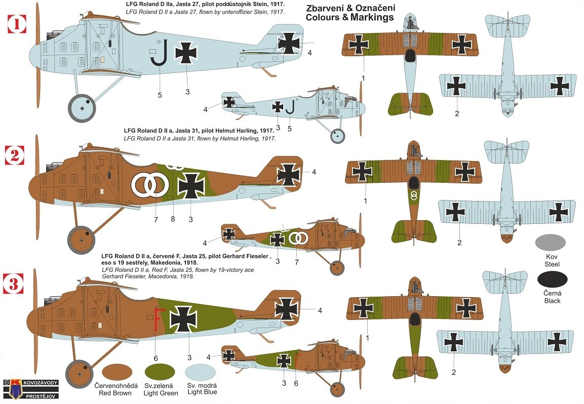 Kovozavody Prostejov KPM0271 Roland D.IIa „Haifisch“ 1/72 – immagine 2