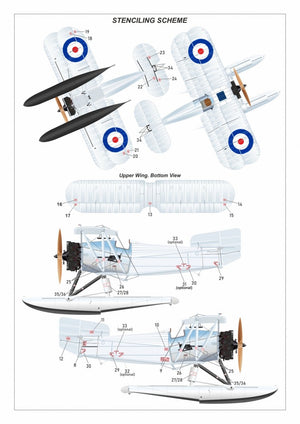 Armory Models 48004 Fairey Flycatcher British Interwar FAA Floatplane Fighter, Late (Metal) 1/48 – imagen 13