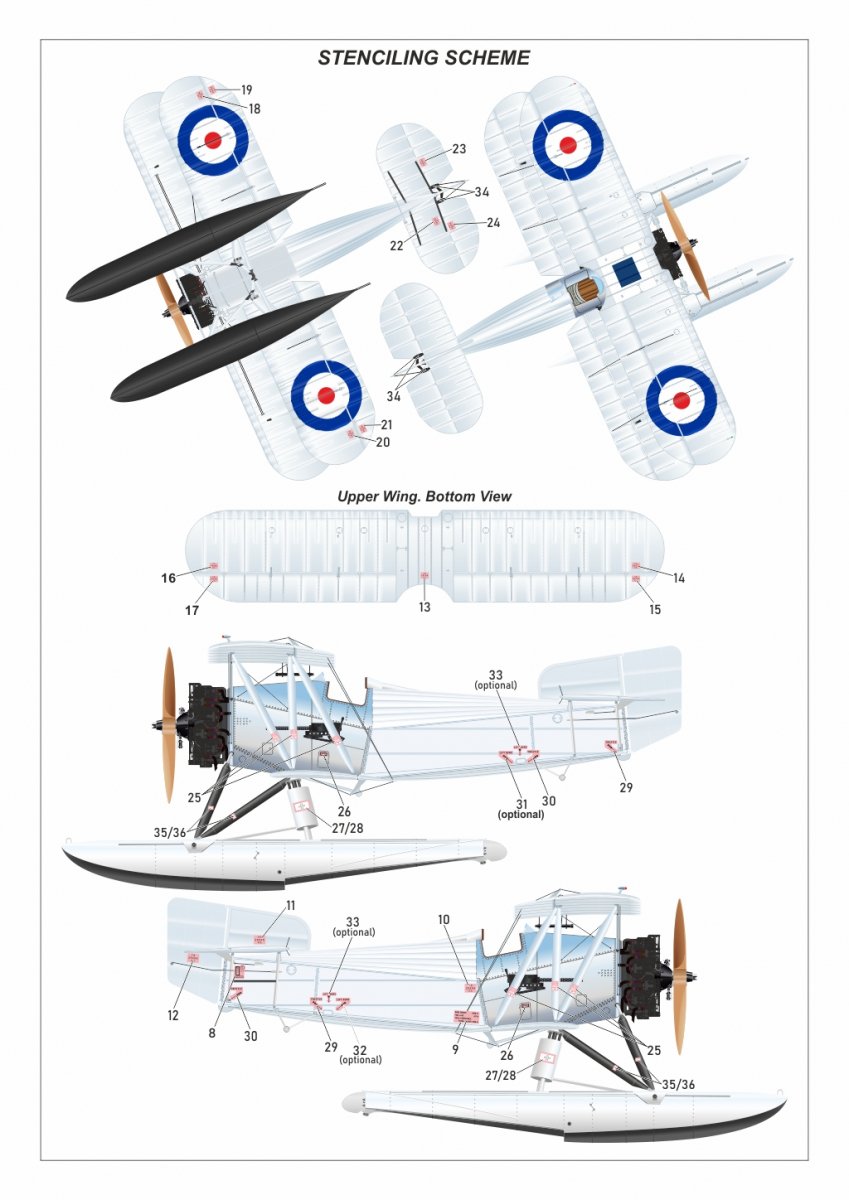 Armory Models 48004 Fairey Flycatcher British Interwar FAA Floatplane Fighter, Late (Metal) 1/48 – imagen 13