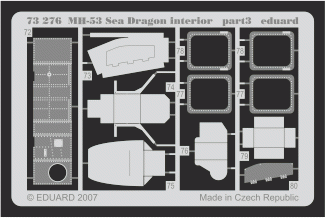 Intérieur du MH-53 Eduard 73276, échelle 1/72, ITALERI – image 3