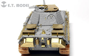 E.T. Model E72-010 WWII German Panther G Anti Aircraft Armour For DRAGON Kit 1/72 – zdjęcie 2