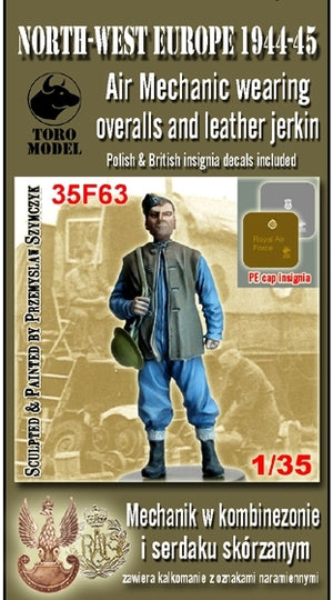 Toro 35F63 NWE 1944-45 - Mechanik w kombinezonie i serdaku skórzanym 1/35