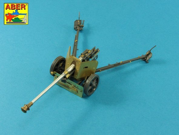 Aber 35L-045N German 75mm Barrel for Pak40 - middle model 1/35 – immagine 6