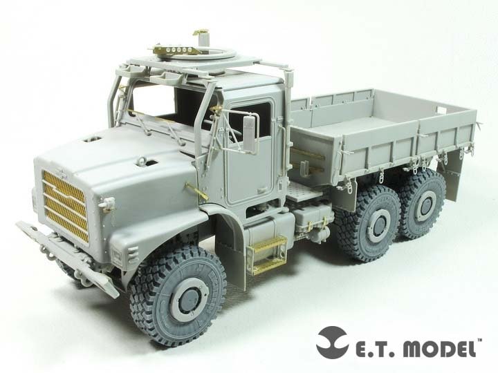 ET Model ER35-063 Camion cargo américain moderne MK.23 MTVR, roues lestées pour TRUMPETER 1/35 – image 4