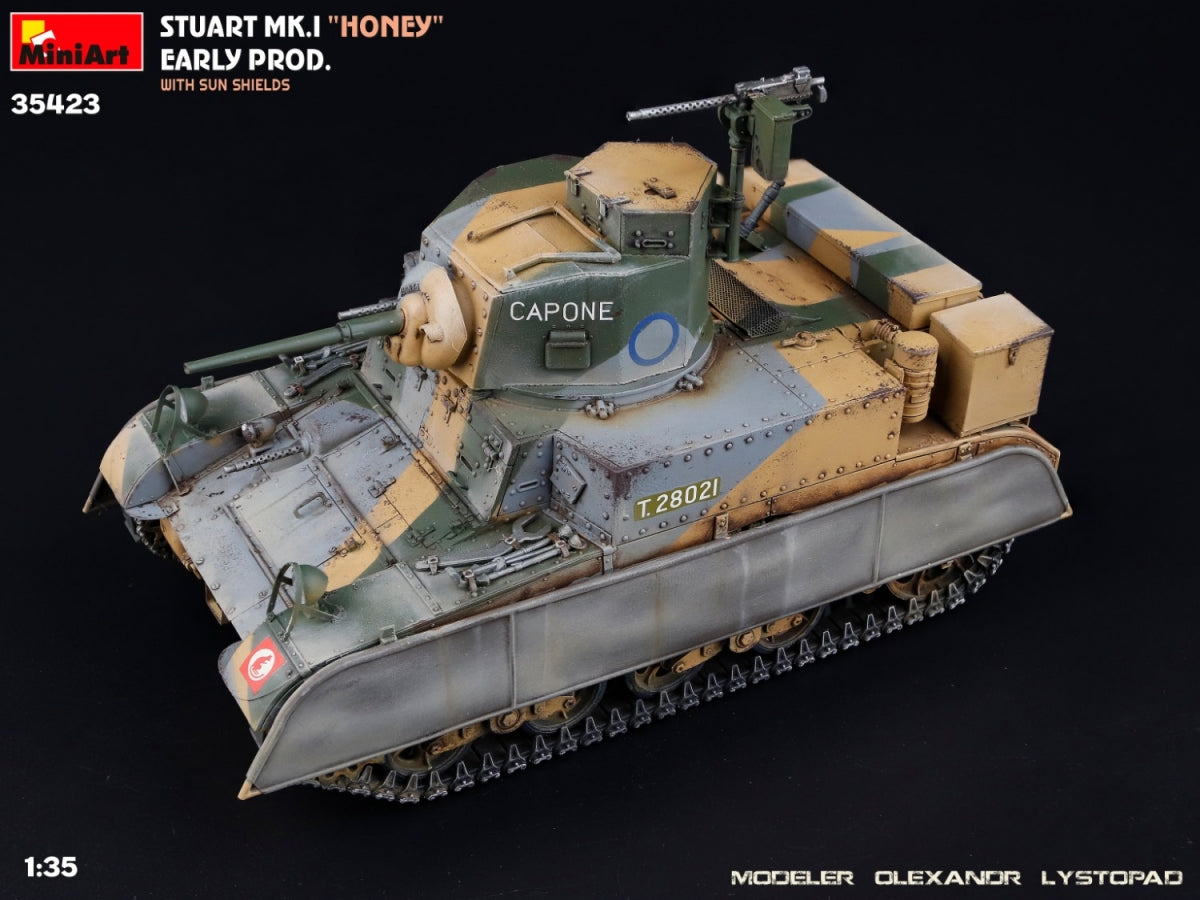 MiniArt 35423 Stuart Mk.I « Honey » Première production avec pare-soleil 1/35 – image 10