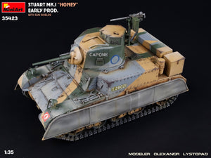 MiniArt 35423 Stuart Mk.I « Honey » Première production avec pare-soleil 1/35 – image 10