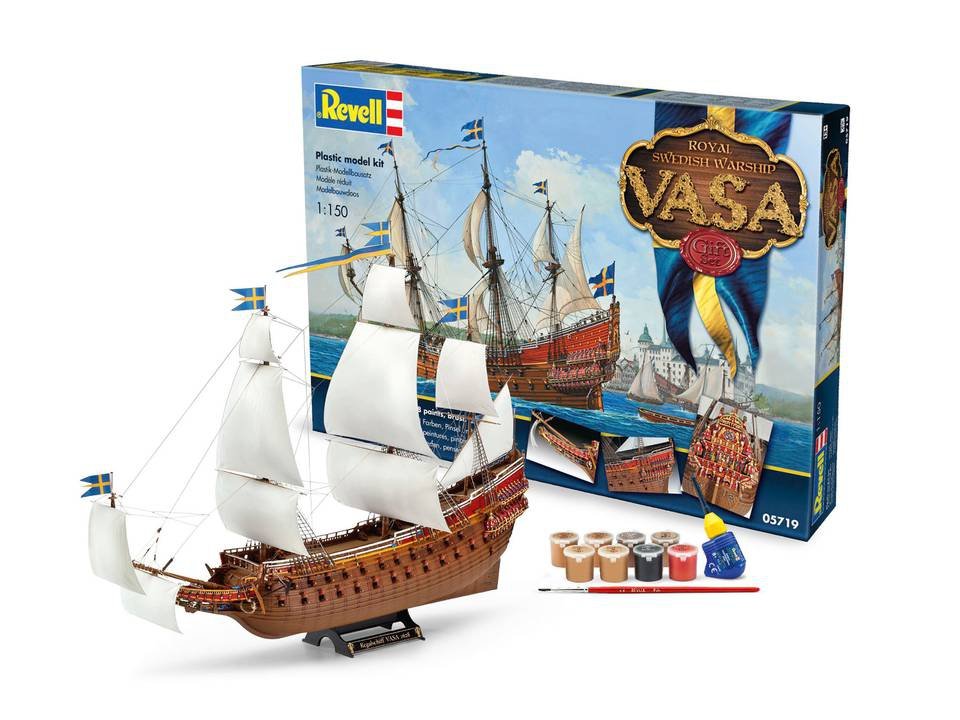 Revell 05719 Royal Swedish Warship VASA 1/150
