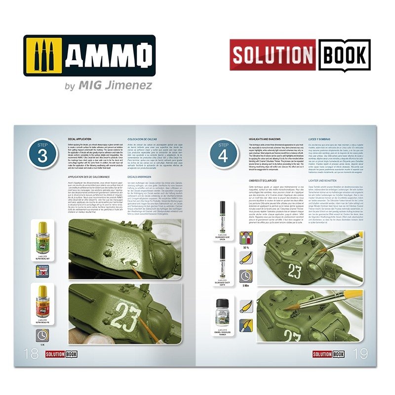 AMMO of Mig Jimenez 7900 Solution Box MINI - 4BO Green Vehicles – immagine 6