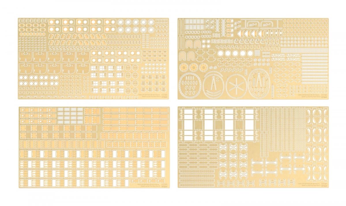 MK1 Design MS-20017 USS BB-39 ARIZONA PLUS PACK 1/200 – immagine 31