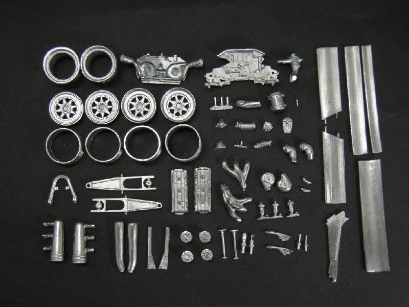 Kit de pièces détachées KA Models FE-20004 FERRARI 126C2 (LONG BEACH) Fujimi 1/20