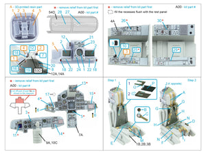 Quinta Studio QD+48519 Tornado ECR 3D-Printed coloured Interior on decal paper (Italeri) (with 3D-printed resin parts) 1/48 – imagen 7