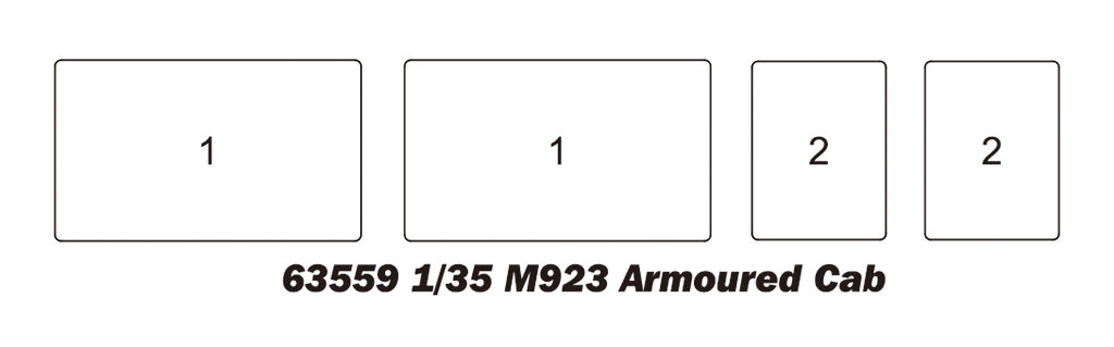 I Love Kit 63559 M923 Armoured Cab 1/35 – image 5