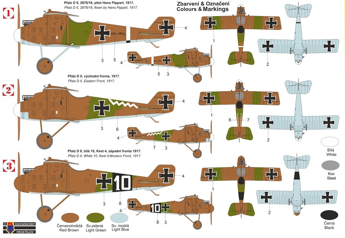 Kovozavody Prostejov KPM0272 Pfalz D.II &amp;quot;Haifisch&amp;quot; 1/72 – image 2