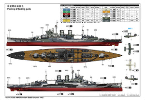 Trumpeter 05376 HMS Renown 1942 1/350 – Bild 3