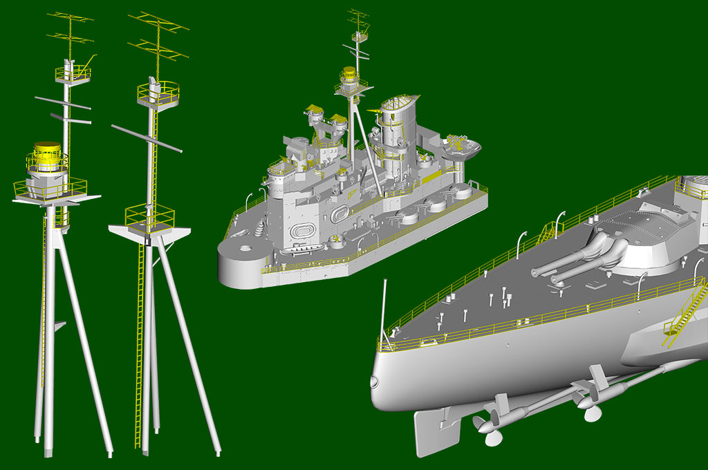 Trumpeter 05376 HMS Renown 1942 1/350 – Bild 10