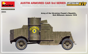 MiniArt 39005 AUSTIN ARMORED CAR 3rd SERIES: UKRAINIAN, POLISH, GEORGIAN, ROMANIAN SERVICE. INTERIOR KIT 1/35 – Bild 9