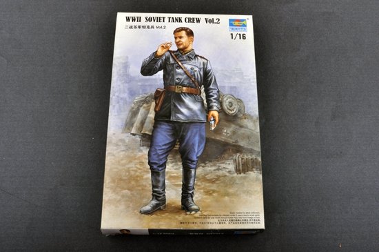 Trumpeter 00702 WWII SOVIET TANK CREW Vol.2 1/16 – zdjęcie 2