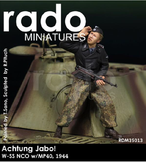 RADO Miniatures RDM35013 Achtung Jabo! W-SS NCO w/MP40, 1944 1/35