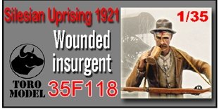 ToRo Model 35F118 Powstanie Śląskie - Ranny Powstaniec / Silesian Uprising 1921 Wounded insurgent 1/35 – zdjęcie 2