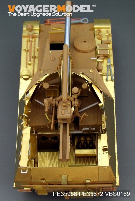 Maquette Voyager PE35958 Obusier automoteur allemand Wespe Basic de la Seconde Guerre mondiale pour TAMIYA 35200/35358 au 1/35 – image 11