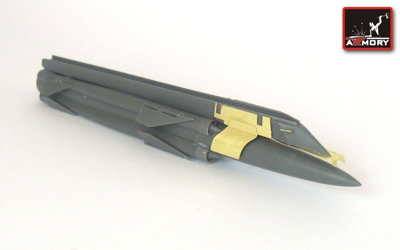 Armory Models ACA7250 Kh-41 (3M80) “Moskit” (SSN-22 “Sunburn”) tactical anti-ship guided missile 1/72 – immagine 2