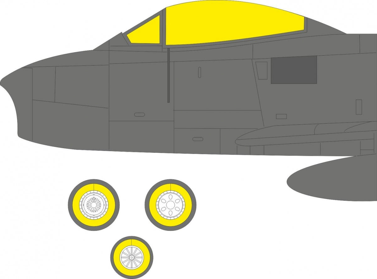 Eduard EX1091 F-86F-25/30 TFace Airfix 1/48