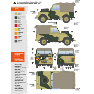 AK Interactive AK35012 LAND ROVER 88 SERIES IIA ROVER 8 1/35 – immagine 17