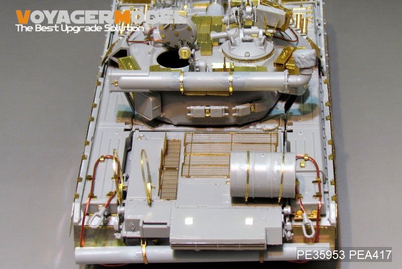 Voyager Model PE35953 Modern Russian T-80UD Main Battle Tank （smoke discharger include）For TRUMPETER 09527 1/35 – imagen 15