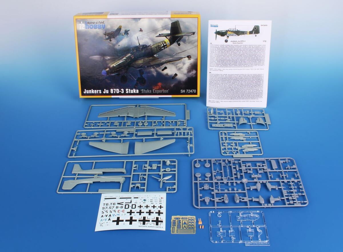 Special Hobby 72470 Junkers Ju 87D-3 Stuka &amp;#39;Stuka Experten&amp;#39; 1/72 – image 3