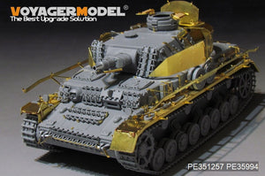Voyager Model PE351257 WWII German Pz.Kpfw.IV Ausf.F1 LateProduction Basic For DRAGON 6957 1/35 – immagine 10