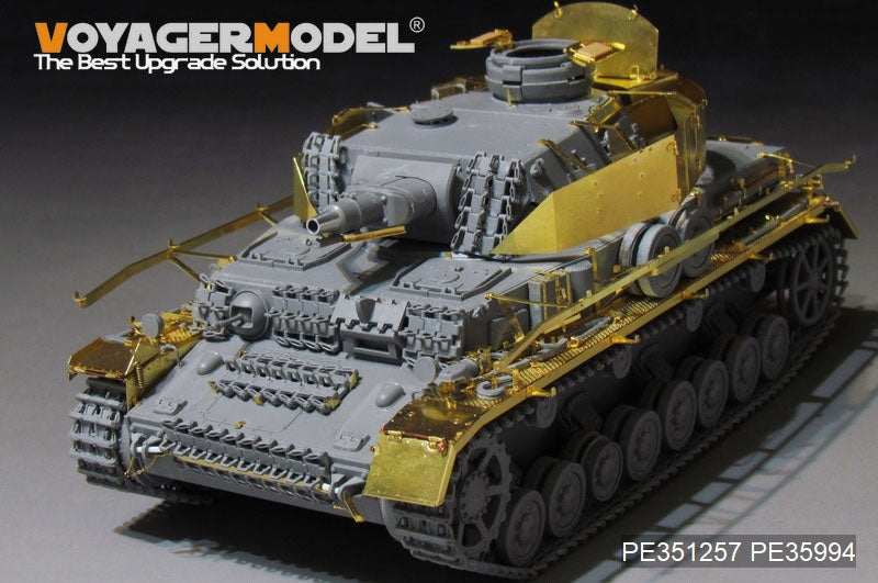 Voyager Model PE351257 WWII German Pz.Kpfw.IV Ausf.F1 LateProduction Basic For DRAGON 6957 1/35 – immagine 10