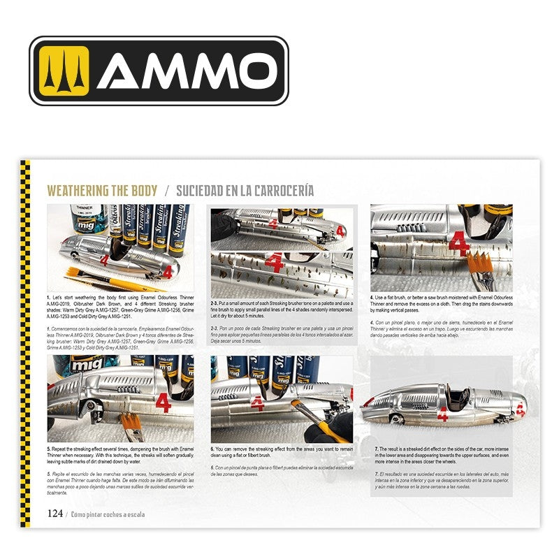Ammo by Mig 6298 How to Paint Scale Cars Bilingual: English and Spanish – Bild 9