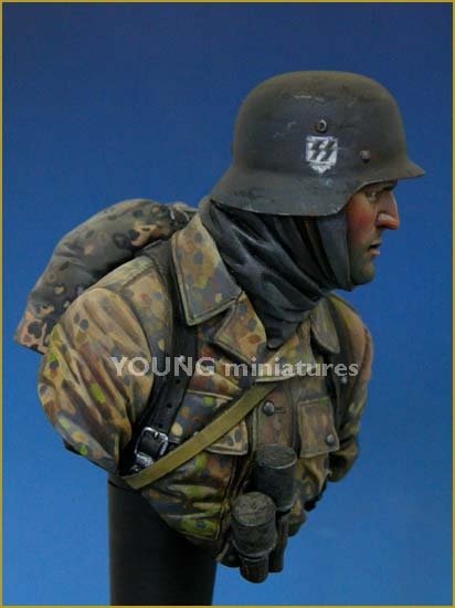 Young Miniatures YM1810 German Waffen SS Ardennes 1944(II) 1/10 – immagine 4