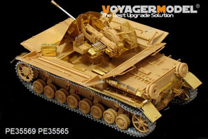 Voyager Model PE35569 WWII German Sd.Kfz.161/3 37mm Flak Auf Fgst.Pz.Kpfw. IV(Sf) &amp;quot;MOBELWAGEN&amp;quot;(B ver include Gun barrel）For TAMIYA 35237 1/35 – immagine 2