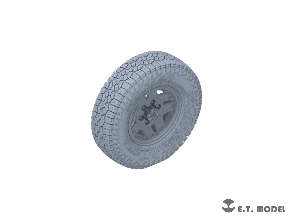 E.T. Model P35-163 PICK UP Truck Sagged Wheels Type.2 1/35 – immagine 3
