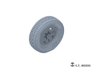 E.T. Model P35-163 PICK UP Truck Sagged Wheels Type.2 1/35 – immagine 3