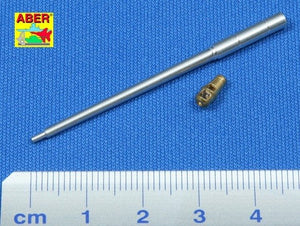 Aber 72L-03 8,8 cm KwK 43L/71 lufa do czołgu Tiger II/German Tank Barrel 8,8cm KwK 43 L/71 for Tiger II 1/72 – immagine 5